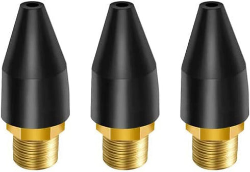 3 Pcs Rubber Air Tool Tips, Blow Gun Rubber Nozzle for Air Tool Parts & Accessories
