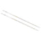 PATIKIL Graduated Dropper Pipettes, 2 Pcs 0.5ml Reusable Borosilicate Glass for Liquid Transfer in Laboratory,