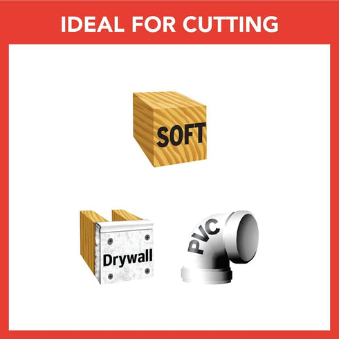Dremel MM450 Multi-Max Half Moon Oscillating Saw Blade, Black - Oscillating Tool Accessory for Cutting Wood and Drywall