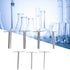 7 in 1 Stainless Steel Manual Lab Punch Set - Rubber Stopper Piercing Plug Hole Drilling Tool