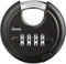 DAYGOS Combination Disc Padlocks for Outdoor - Heavy Duty 4 Digit Code Lock, Combo Discus Lock for Storage Unit, Gate,