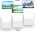 Wright Home & Gift Watercolor Landscapes - All-Occasion Blank Note Greeting Cards 10 Pack Assortment with Envelopes