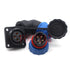 SD20 Series 4 Pin Waterproof Connector, IP67 Aviation Electrical Plug Socket for Heavy Industrial Equipment