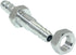 Beduan 1/4" Stainless Steel Thru-Bulk Hose Barb Straight Hex Union Bulkhead Fitting