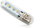 KUYYFDS Portable USB Night Light Mini LED Bright Lamp Keyboard Computer Desk Lamps Indoor or Outdoor Warm White, Home