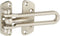 National Hardware N335-984 804 Door Security Guard Satin Nickel Die-Cast Steel Latch