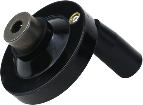 2PCS Hand Crank Revolving Handle, 63x8mm Hand Wheel M6 Thread for Lathe, Machine, Grinder (2.48")