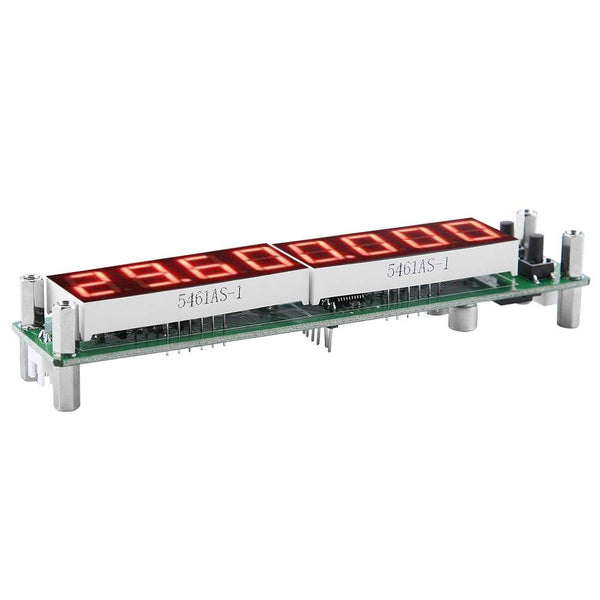 Oumefar PLJ-8LED-H RF Frequency Counter Cymometer Tester Module for Laboratory Test Equipment (Red)