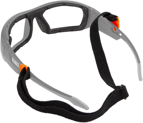 Klein Tools 60483 Safety Glasses, Removable Gasket with Nylon Strap for Klein Professional Full Frame Glasses