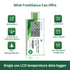 LCD Temperature Humidity Data Logger, Single Use USB Recorder with PDF or CSV Report, 65000 Readings -22?~158? High