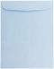 JAM PAPER 9 x 12 Open End Premium Catalog Envelopes, Pastel Baby Blue, 25/Pack