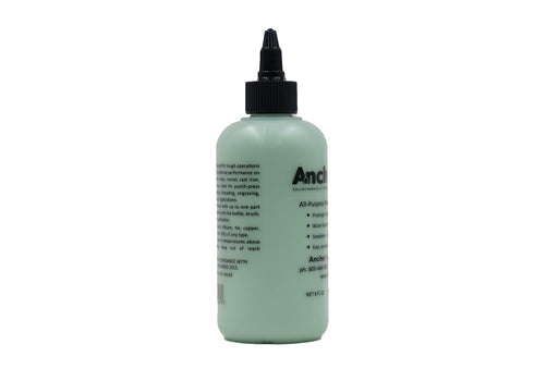 8oz Anchorlube All-Purpose Metalworking Compound - Water-Based Cutting Fluid for Drilling, Tapping, Sawing - Great on