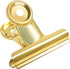Gold Bull Hinge Paper Clips, Coideal 10 Pack, 2 Inch Stainless Steel Large Metal Binder Clips for Office Supplies