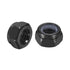 uxcell 100Pcs M8 x 1.25 Nylon Insert Hex Lock Nuts, 304 Stainless Steel Self-Locking Stop Nut for Industrial