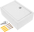 Lockable Wall Mounted Milk Box for Outdoor Use with Retro Lock for