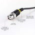 Oscilloscope Probes - BNC to Alligator Clips, Mini Test Clips & BNC Cables (3 Pack)