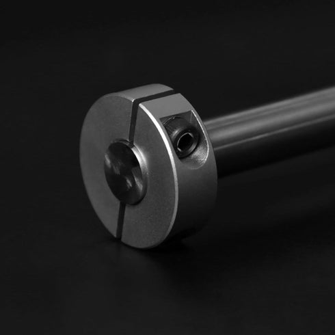 Double Split Shaft Collar, 15/32inch Bore Size, 3/16inch OD, 25/64 Thickness (4pcs) for Stoppers and Machine Tools