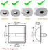 Set Modern Matte Black Recessed Toilet Paper Towel Holder Durable Metal Wall Mount for Space Saving Bathroom Design