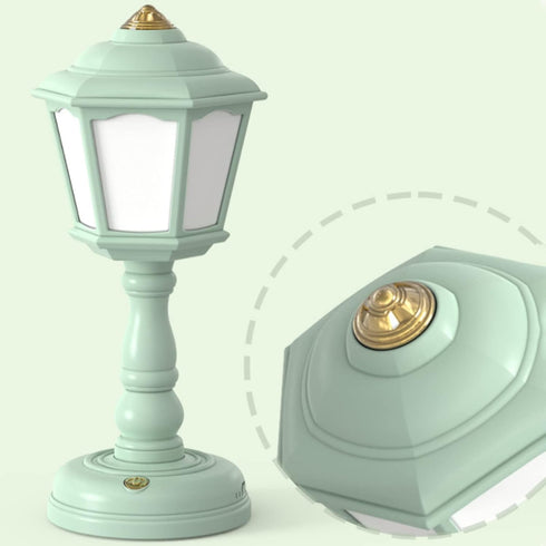 XISAOK Touch-Dimmable USB Charging Table Lamp Street Lamps Design Night Lights Bedside Desk Light Room Decorations