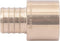 SharkBite 1 x 1 Inch Brass Crimp Female Sweat Adapter for PEX Pipe, PE-RT, UC605LFA