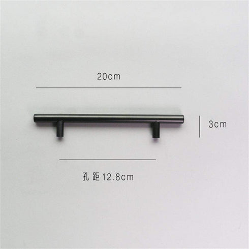 ZJkHAOJ Closet,Black (NO.698 Dressing Table Handle, Simple Handle,Shoe Cabinet, Wine Cabinet Handle, Cabinet Gold Pull