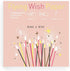 Flying Wish Paper Pack, 1 1 (2 Sets) 5" 5" Combo x Cherry Blossoms + x Make A Wish, Mini Kit Combos, Write it, Light