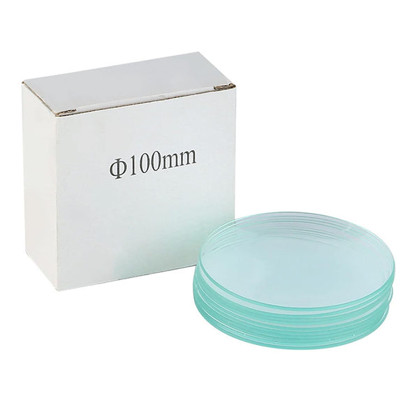 Watch Glass Beaker Cover Set, 10PCS 100mm High Temperature Resistant Lids for Scientific Laboratory Equipment