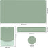 Set, MOSISO Keyboard Mouse Pad Large Gaming Mouse Pad&Rectangular Keyboard Wrist Rest&Mousepad with Wrist Rest&Coaster