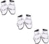 Beavorty 3pairs Shoe Covers for Hair Salon Barber Accessories Rainproof Toe Protectors