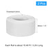 uxcell Waterproof Seal Caulk Strip Tape Self Adhesive, 2pcs 10.5 Ft L x 1.5" W PVC Sealing Tape Caulking Tape for Kitchen Countertop, Bathroom, Toilet, Bathtub Floor Wall Corner, White