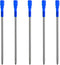 DUNBONG Black and Blue Ink Pen Refills, Replacement Metal Ballpoint Refill 3.2 in for Big Diamond or Crystal Pen, Pack