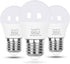 Vgogfly LED Refrigerator Light Bulb, 40W Equivalent, 120V A15 Fridge Waterproof Bulbs, Daylight White 5000K (3 Pack)