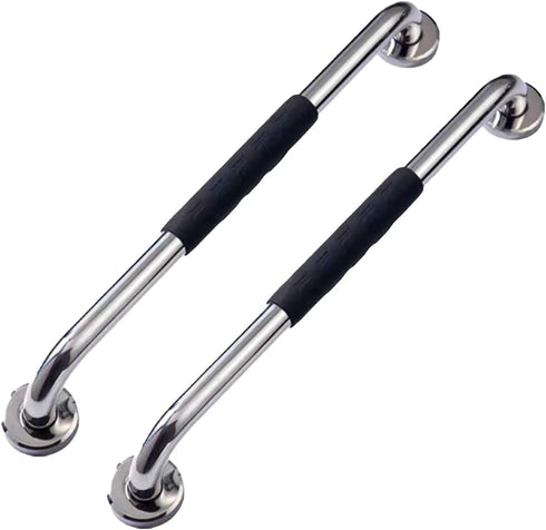 NGEWFGH 2 Pack Shower Grab Bar, Wall Mounted Safety Hand Railing Stainless Steel