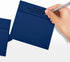 LUXPaper Square Invitation Envelopes, Peel & Press, 6" x 6", Navy Blue, 80lb. Text, 50 Qty