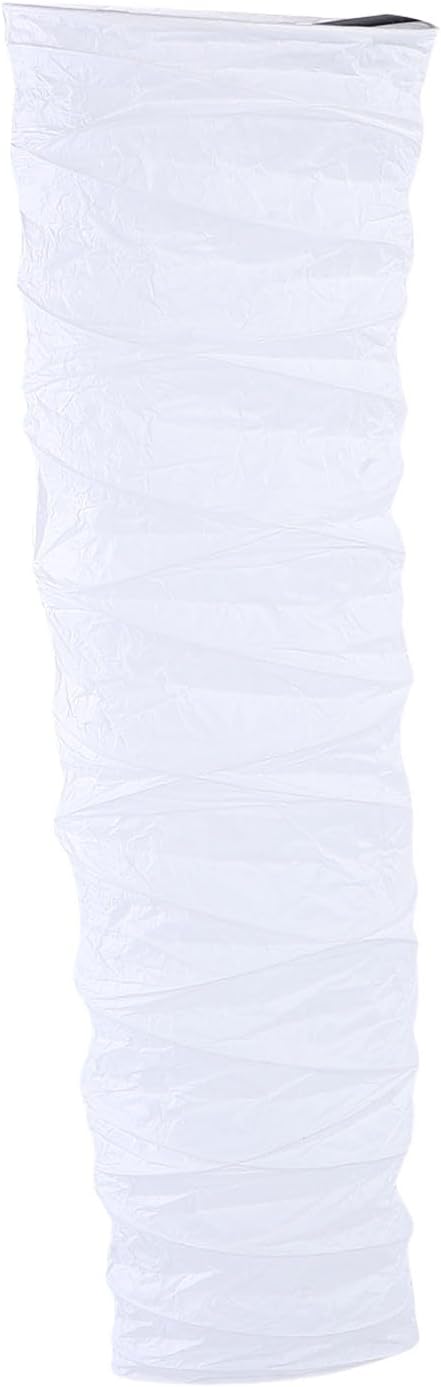 Zerone Modern White Rice Paper Floor Lamp Shade - Easy Installation for Home Decor