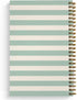 Softcover Sweet Recipes 5.5" x 8.5" Spiral Recipe Notebook/Journal, 120 Recipe Pages, Durable Gloss Laminated Cover, Gold Wire-o Spiral. Made in The USA by Gotcha Covered Notebooks