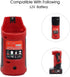 DSANKE USB Power Source for Milwaukee M12 - 48-59-1201 49-24-2310 USB Charging Adapter 10.8V/12V Heated Jacket Power