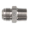 Brennan 2404-20-20 Steel JIC Flared Tube Fitting - 1-1/4" Tube OD JIC Male x NPTF Male