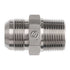Brennan 2404-20-20 Steel JIC Flared Tube Fitting - 1-1/4" Tube OD JIC Male x NPTF Male