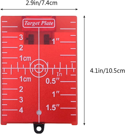 Magnetic Floor Plate with Stand, Enhance Brightness for Laser Line Targets Accessories