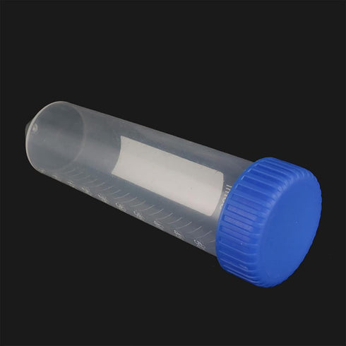 Conical Centrifuge Tubes 50ml, 50 Pcs Sterile Plastic with Screw Caps, Non-Pyrogenic Lab Test Container
