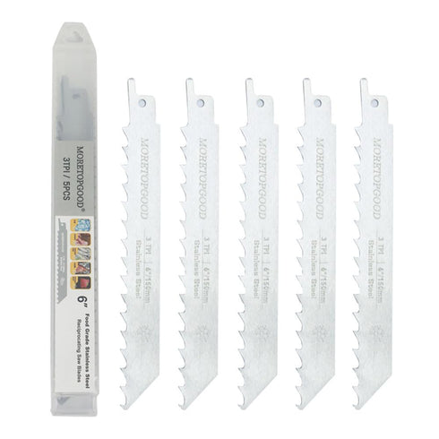 6 Inch Stainless Steel Reciprocating Saw Blades for Frozen Meat Bone Cutting,3