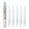 6 Inch Stainless Steel Reciprocating Saw Blades for Frozen Meat Bone Cutting,3