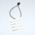 Hang Tag String Black 7" 1000Pcs Nylon Snap Lock Pin Loop Fastener Hook Ties for Easy Attachment