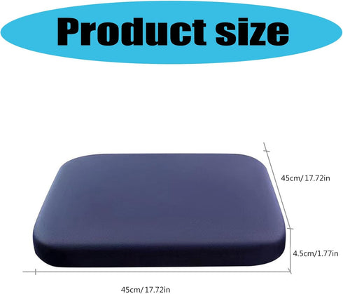 WAGHAVEN Ergonomic Memory Foam Seat Cushion,High Resiliences Memory Foam Seats Cushions Provide Softness