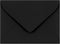 LUXPaper #17 Mini Envelopes, 2 11/16" x 3 11/16", Midnight Black, 50 Qty