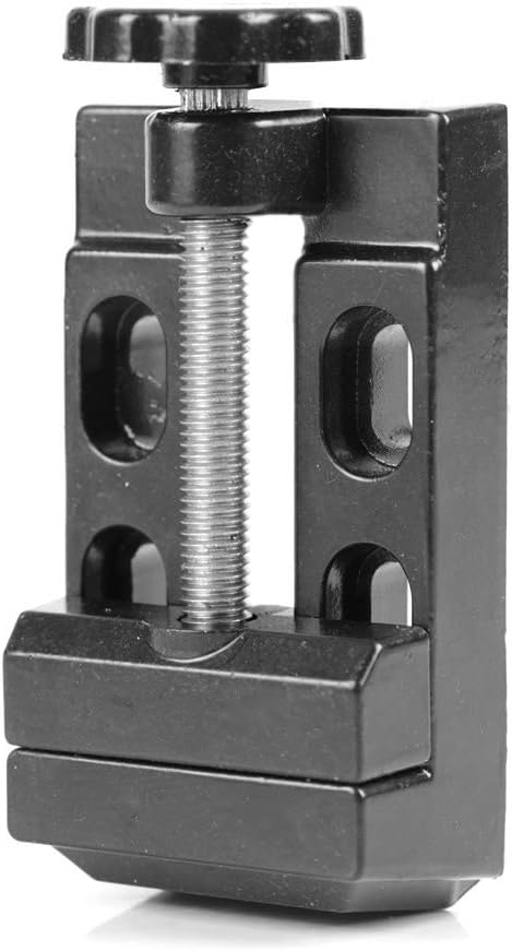 ASHATA Mini Flat Clamp Table Jaw Bench Clamp, Small Tabletop Clamp Drill Press Vice Tool for DIY Sculpture Craft