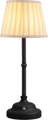KDG Cordless LED Table Lamp, Portables Fabric Shade Desk Lamps, 4000mAh Rechargeable