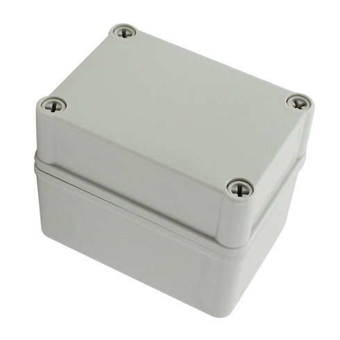 YXQ Junction Box Enclosure Project Case, Dustproof Waterproof DIY Power Electronic Outdoor Gray (110 x 80 x 85mm)