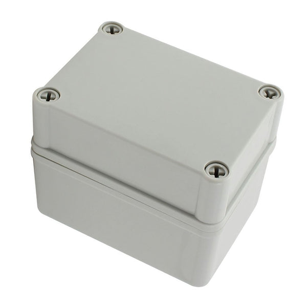 YXQ Junction Box Enclosure Project Case, Dustproof Waterproof DIY Power Electronic Outdoor Gray (110 x 80 x 85mm)
